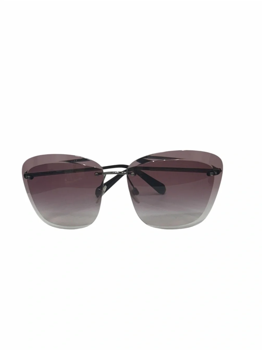 Authentic CHANEL 4221 Rimless Pink Gradient Sunglasses